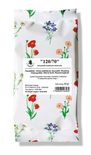 "120/70" (VÉRNYOMÁS CSÖKKENTŐ) 50 g