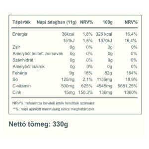 Hidrolizált Marhakollagén (citrom íz) 330 g - Image 3